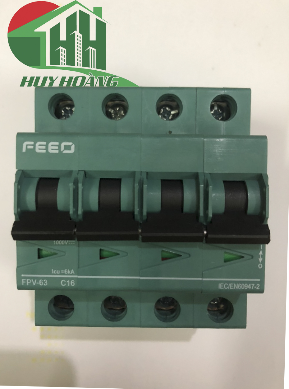 Aptomat DC 4P 16A 1000V