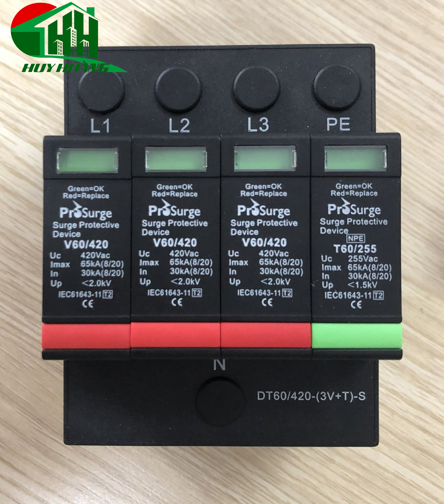 Chống sét 3 pha 65kA