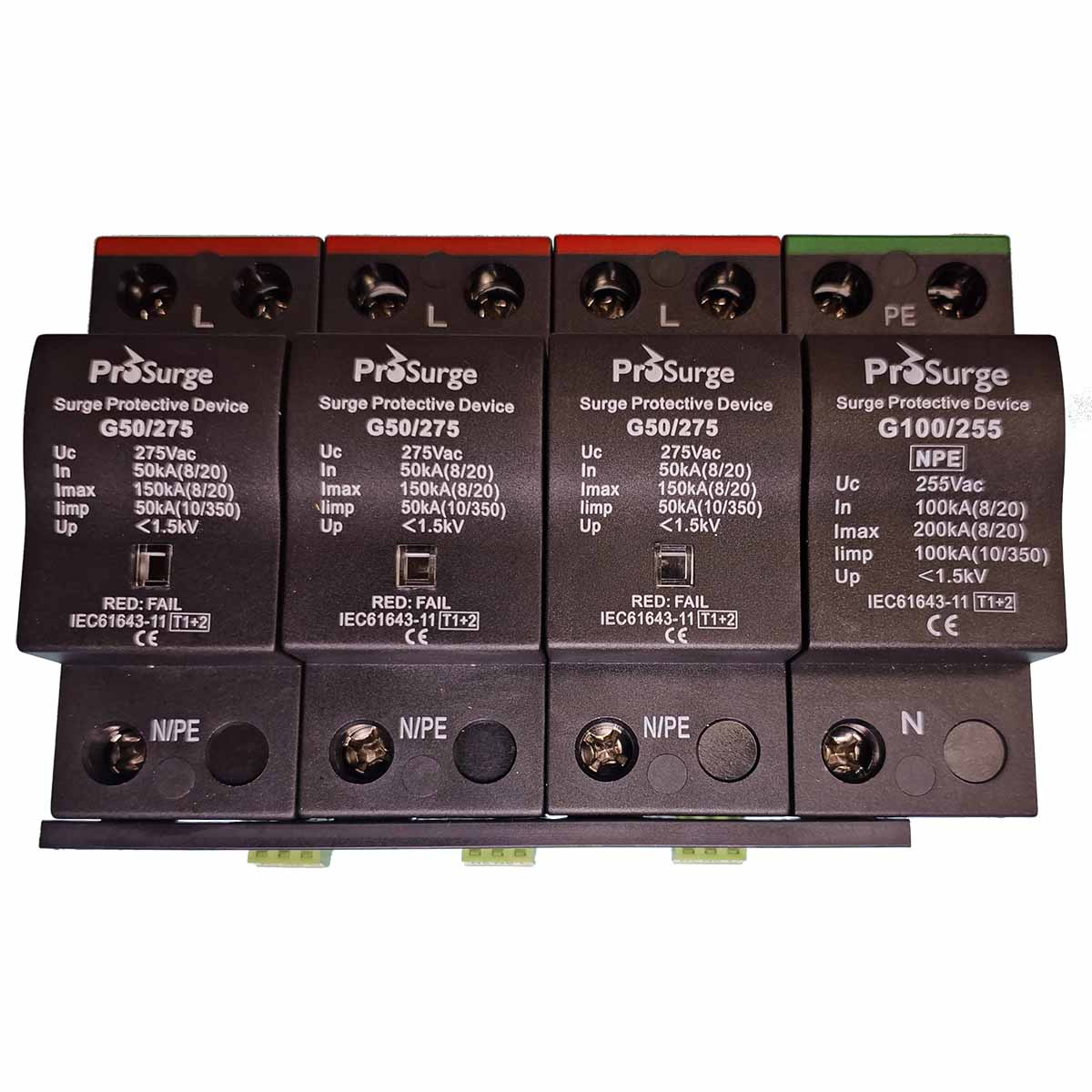 Thiết bị cắt sét lan truyền 3 pha 150kA