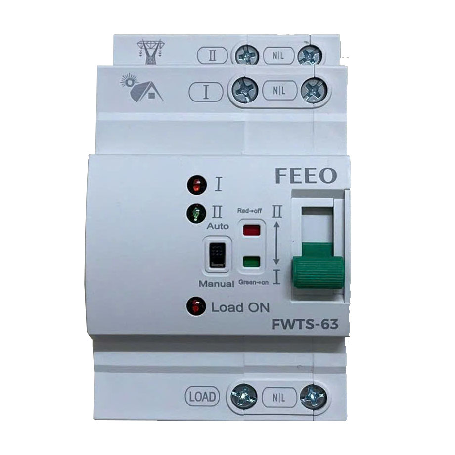 Bộ chuyển nguồn tự động FWTS-63-2P Feeo