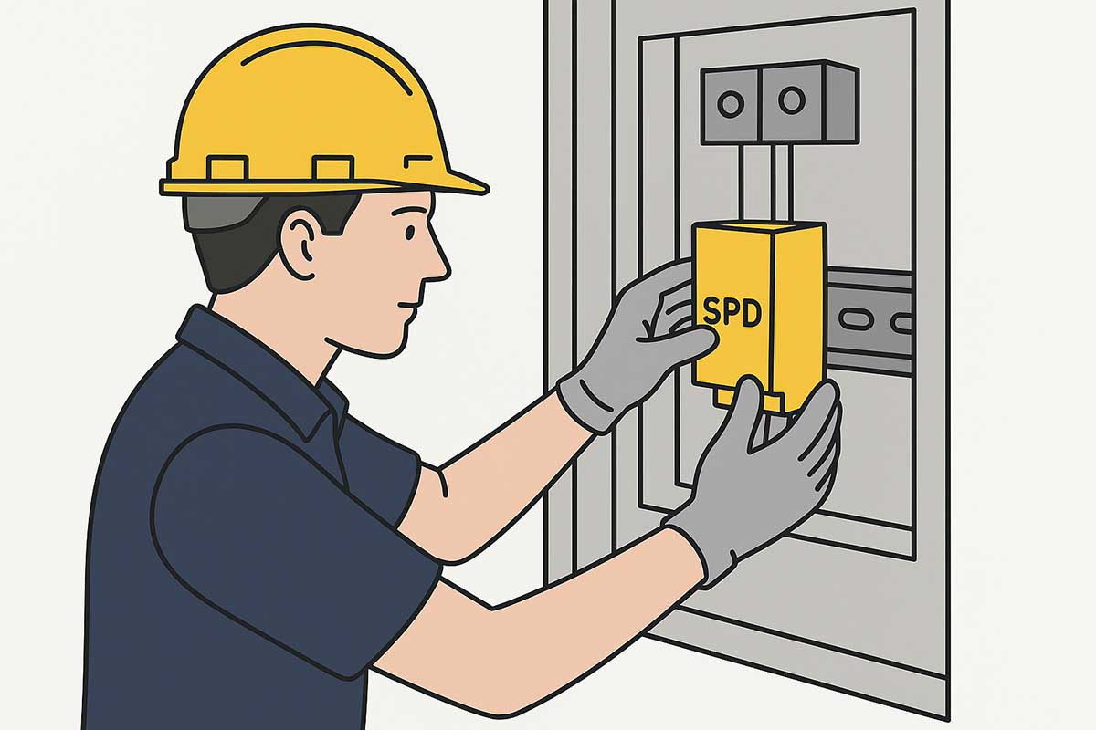 Nên Sửa Hay Thay Mới Thiết Bị Chống Sét Khi Bị Hỏng, SPD Chống Sét Là Gì